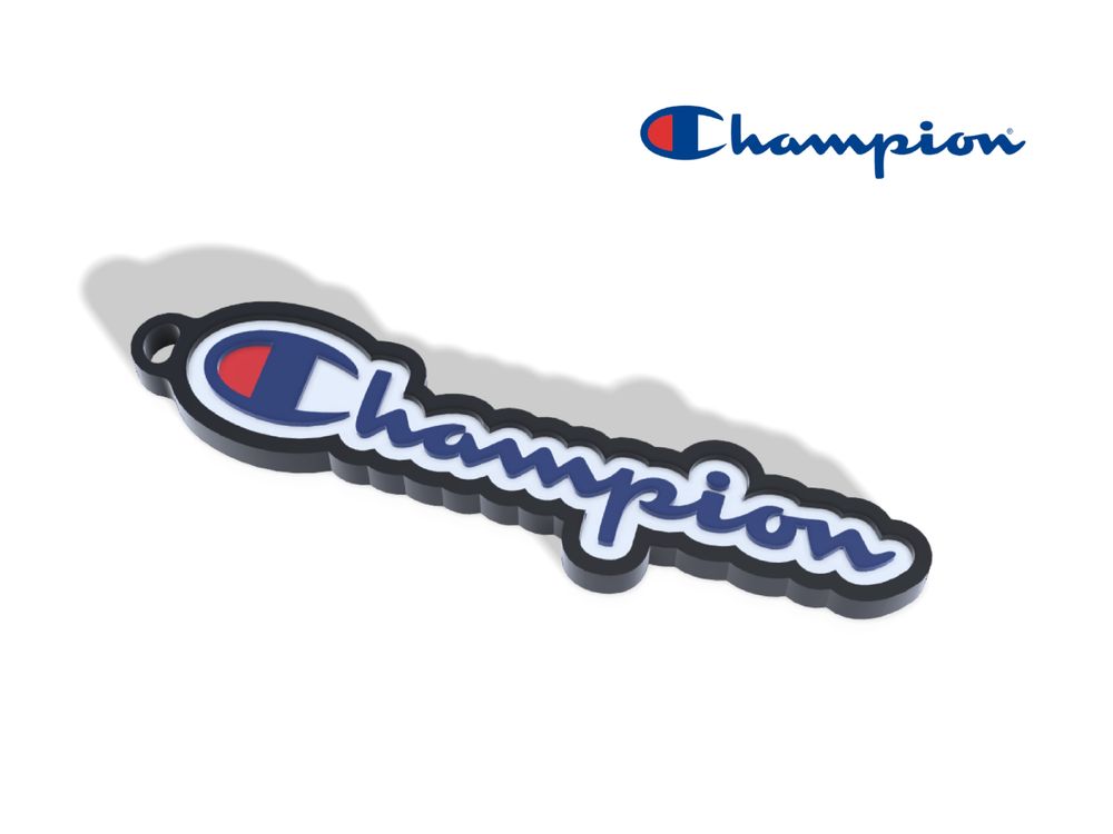 Brelok Champion DRUK 3D