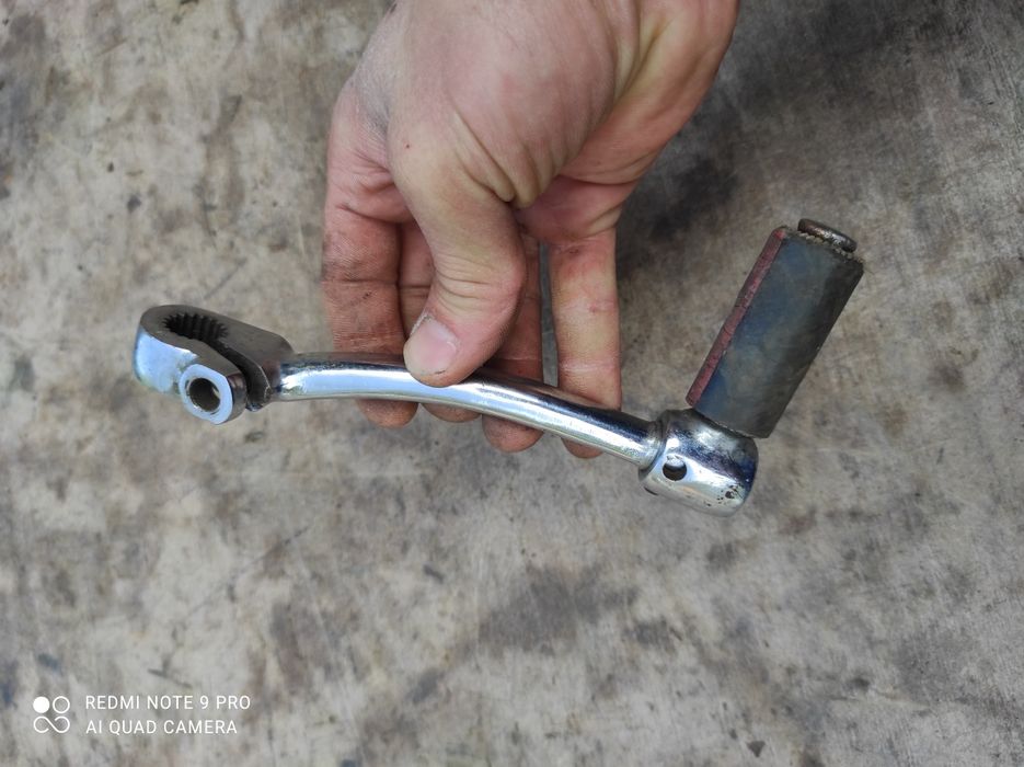 Dźwignia kopka starter Romet Komar ogar motorynka kadet oryginał 14.25