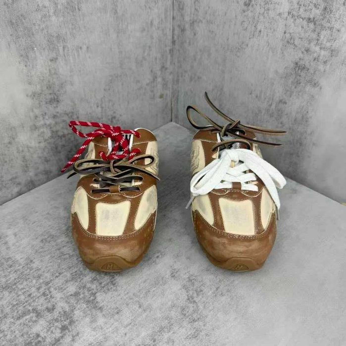 Buty_damskie_Mokasyny_NewBalance_x_MiuMiu_530_SL_Mule.Brązowy_R.40