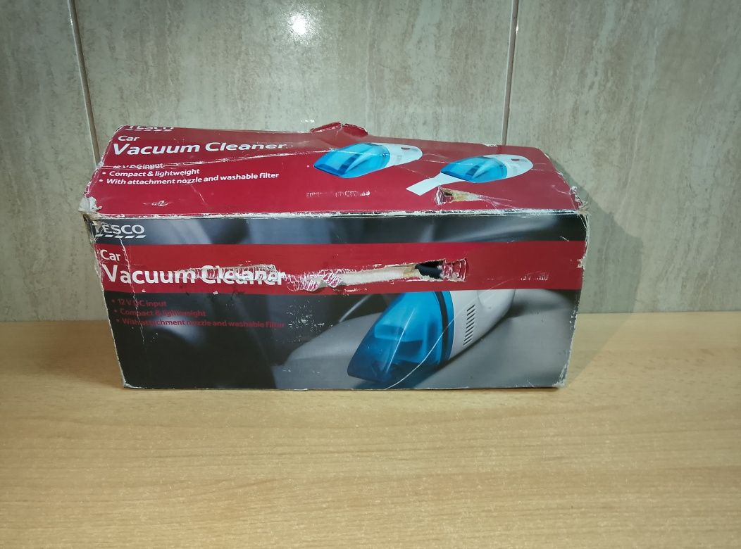 Ręczny odkurzacz samochodowy Tesco 12V
