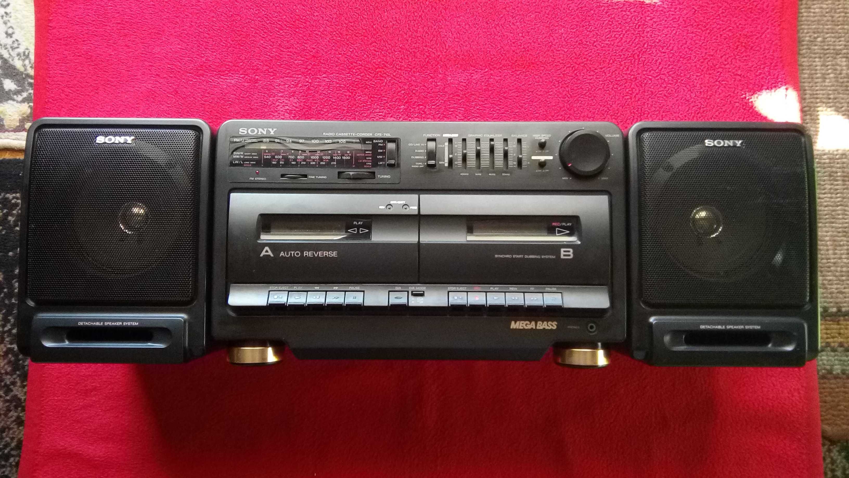 Radiomagnetofon Sony