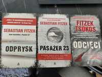 Książki komplet Sebastian Fitzek thriller Odprysk, Pasażer 23, Odcięci