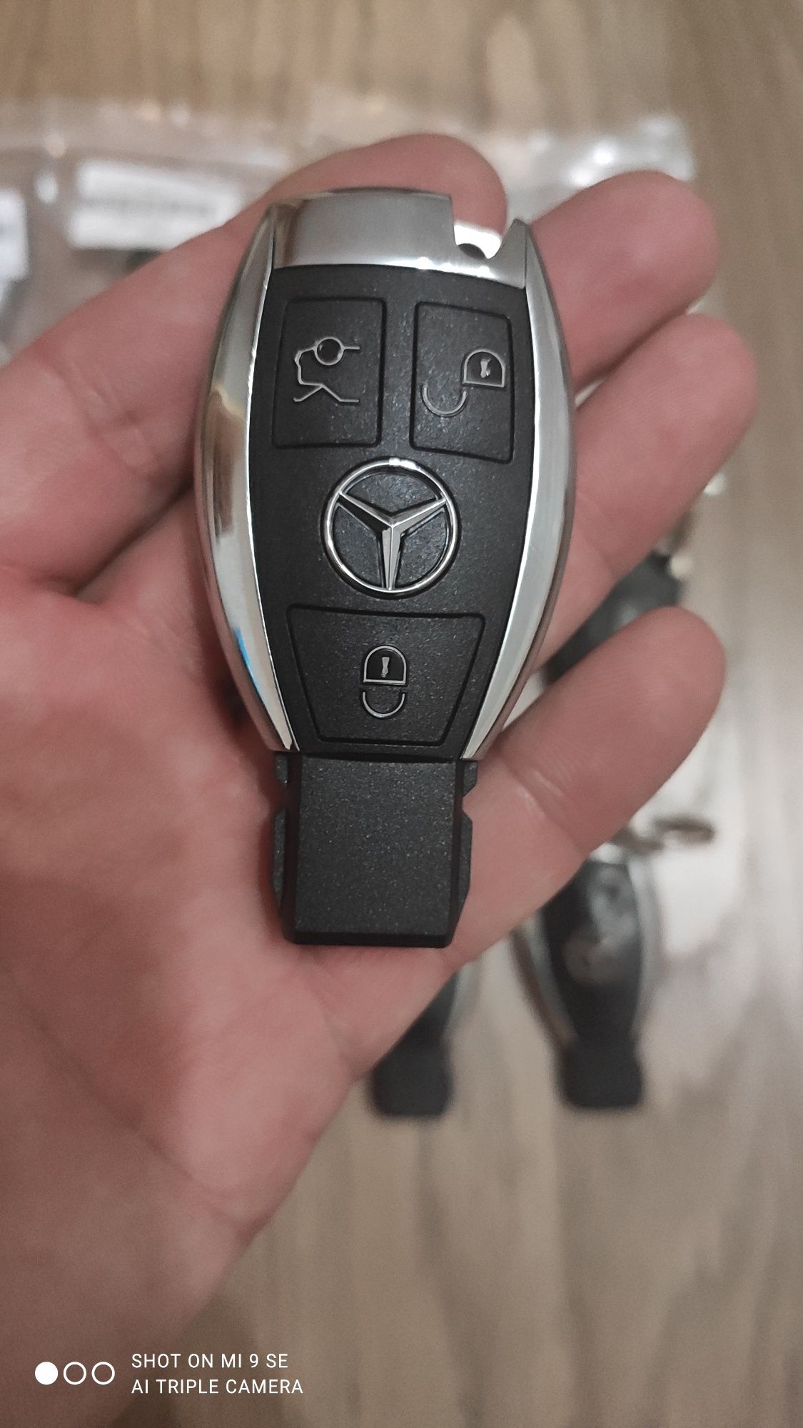 Ключ Mercedes Benz, дубликат W210,211,212,220,221,906,639...