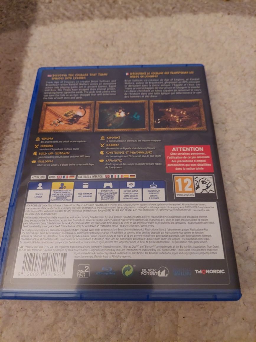 Gra Titan Quest na komsole ps4 playstation 4