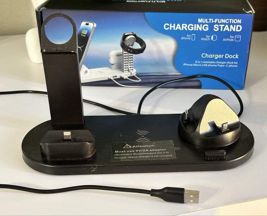 Зарядний пристрій 3в 1