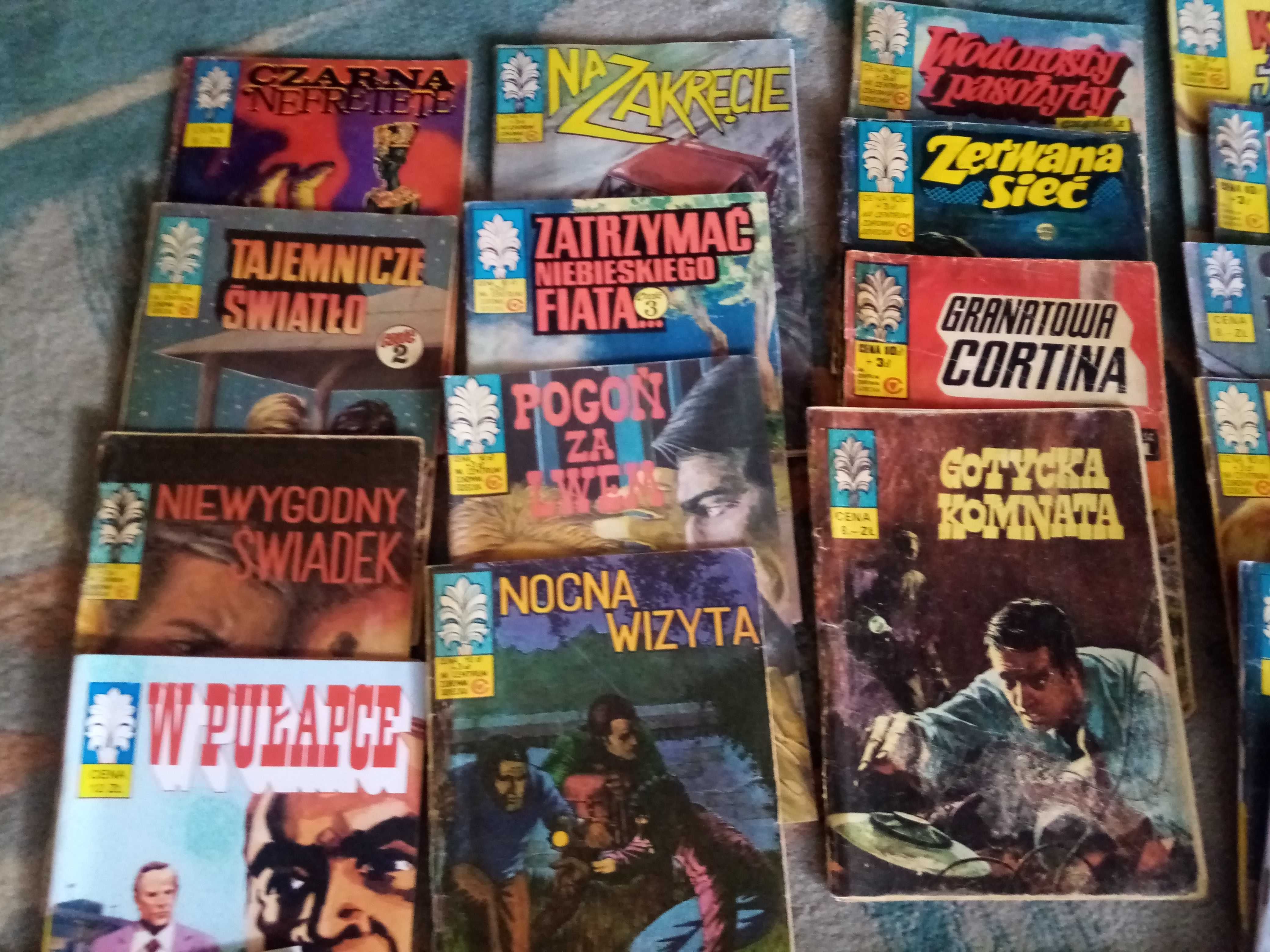 26 komiksów kapitan Żbik 18 szt Kloss 8 szt dst różne numery
