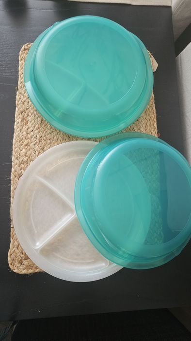Prato tupperware para microondas