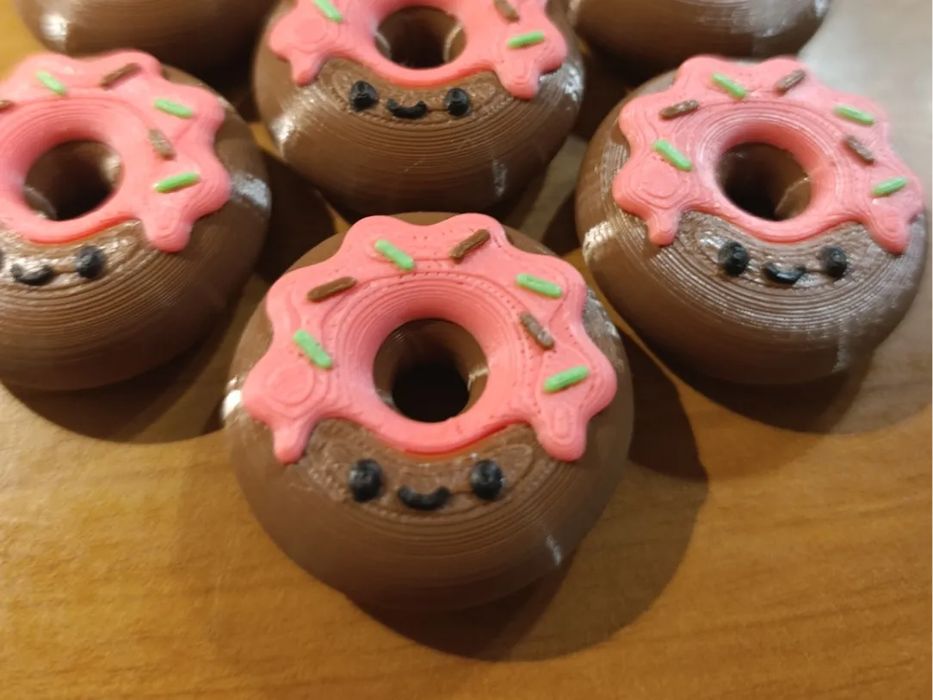 Mini Donut Kawaii - Figura Decorativa