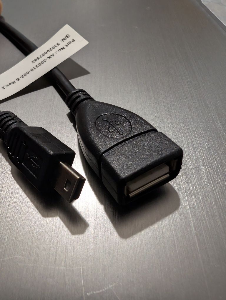 Адаптер Digitus USB - miniUSB 0.2 м