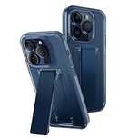 Etui UNIQ Heldro Mount na iPhone 15 Pro Max 6.7" z podstawką - niebies