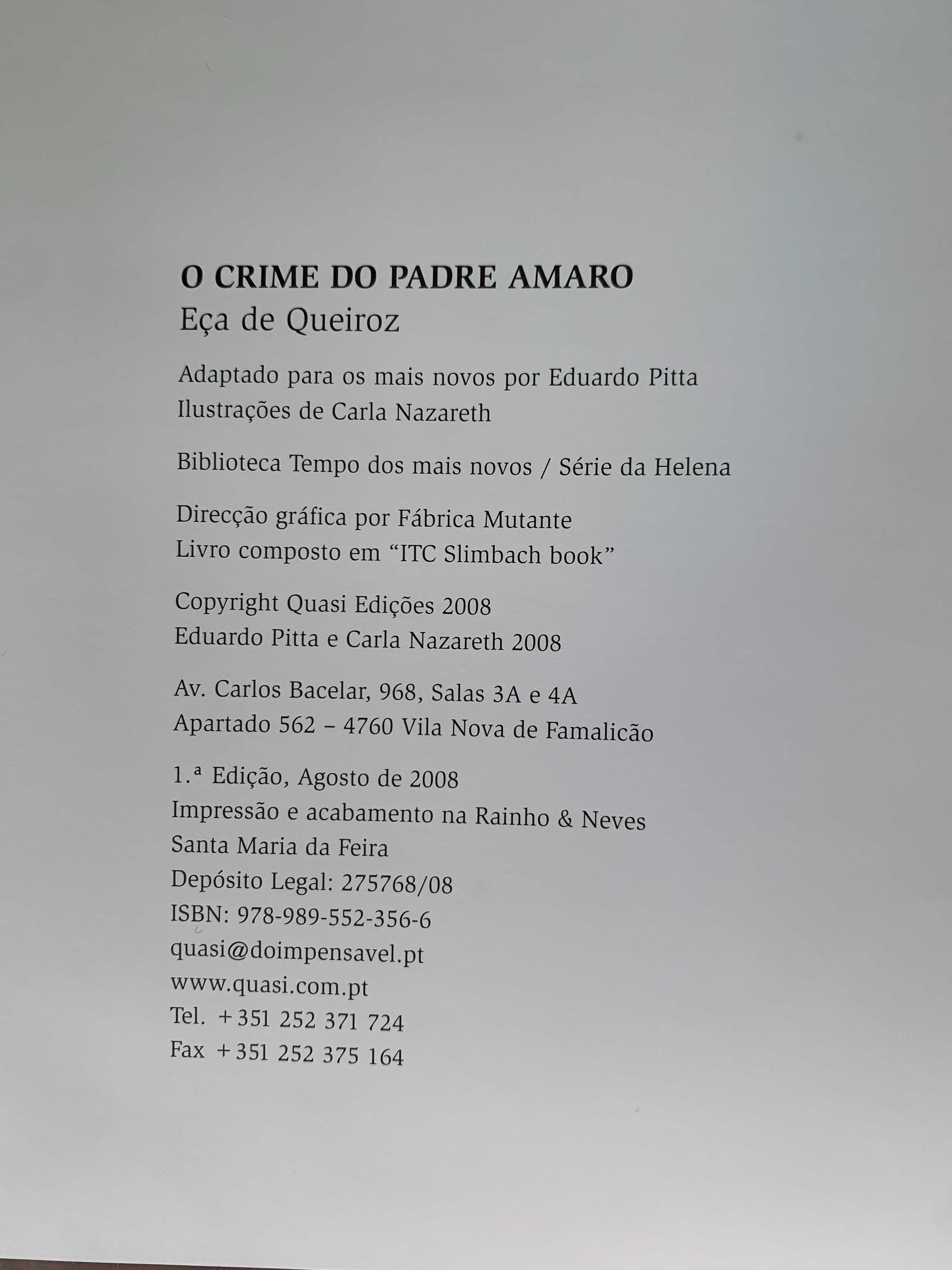 O Crime do Padre Amaro, de Eça de Queiroz