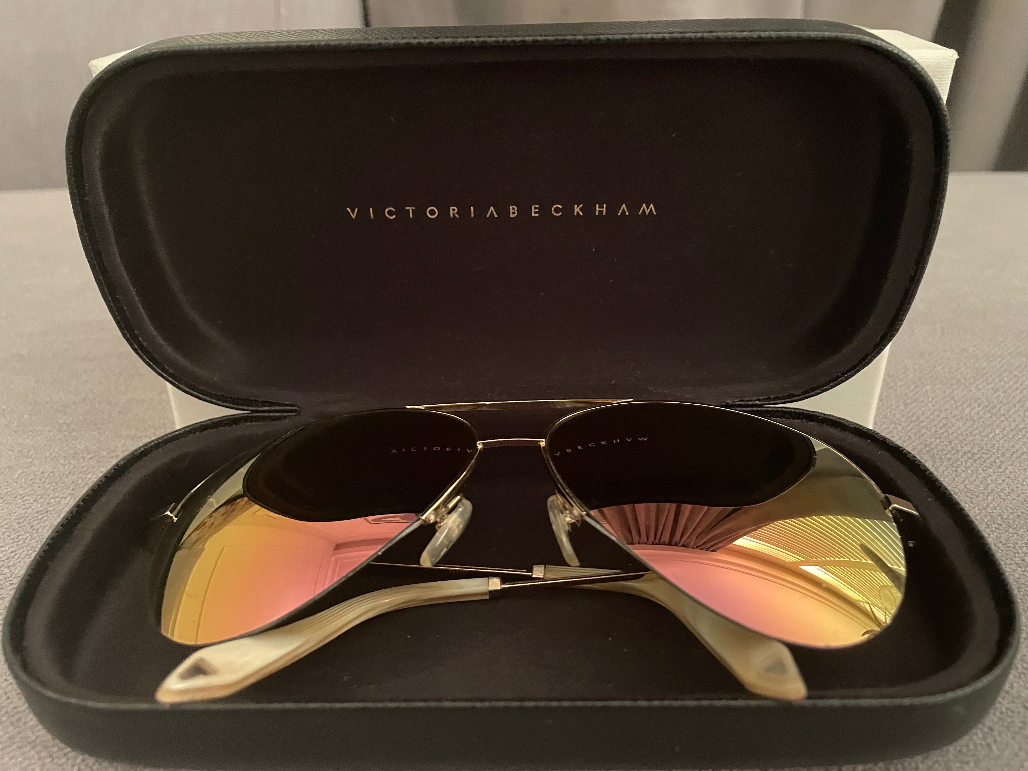 VICTORIA BECKHAM-aviator sunglasses -idealne.