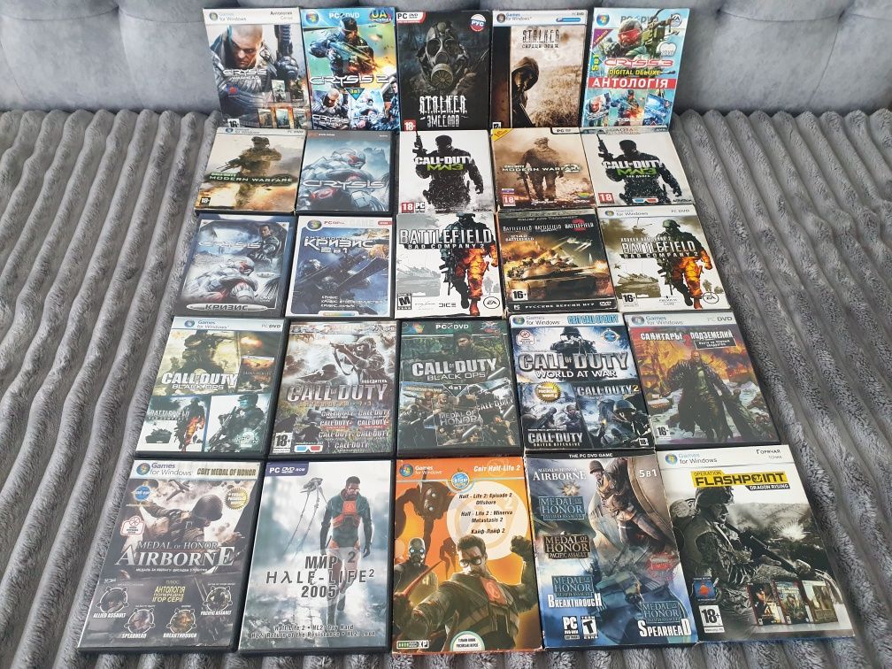 К продаже DVD игры на компьютер