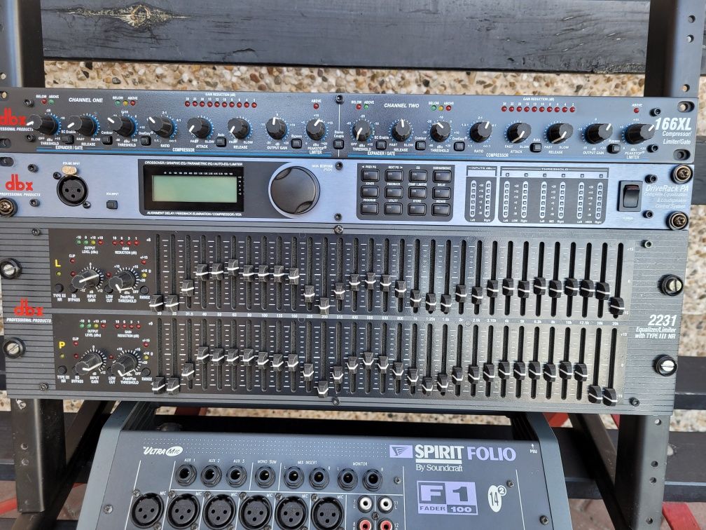 DriveRack DBX PA. Gratis polska instrukcja.