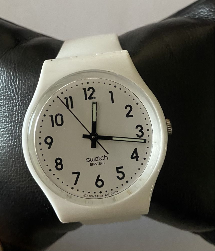 Relógio Swatch Swiss branco