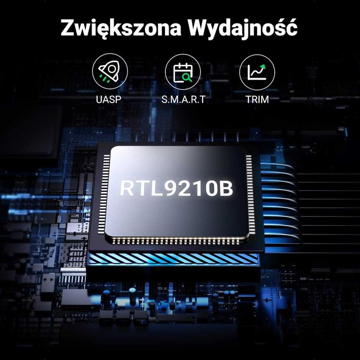 UGREEN M.2 NVMe SATA SSD Obudowa Aluminiowa