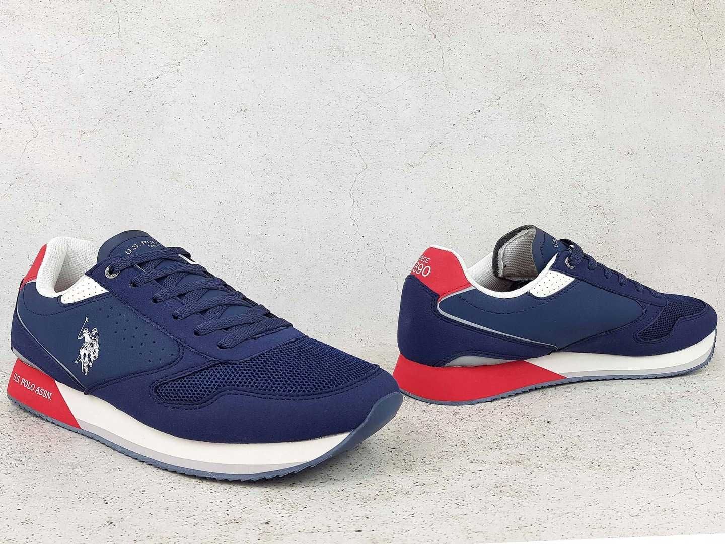 Buty męskie sportowe SNEAKERSY U.S. Polo Assn. R.45