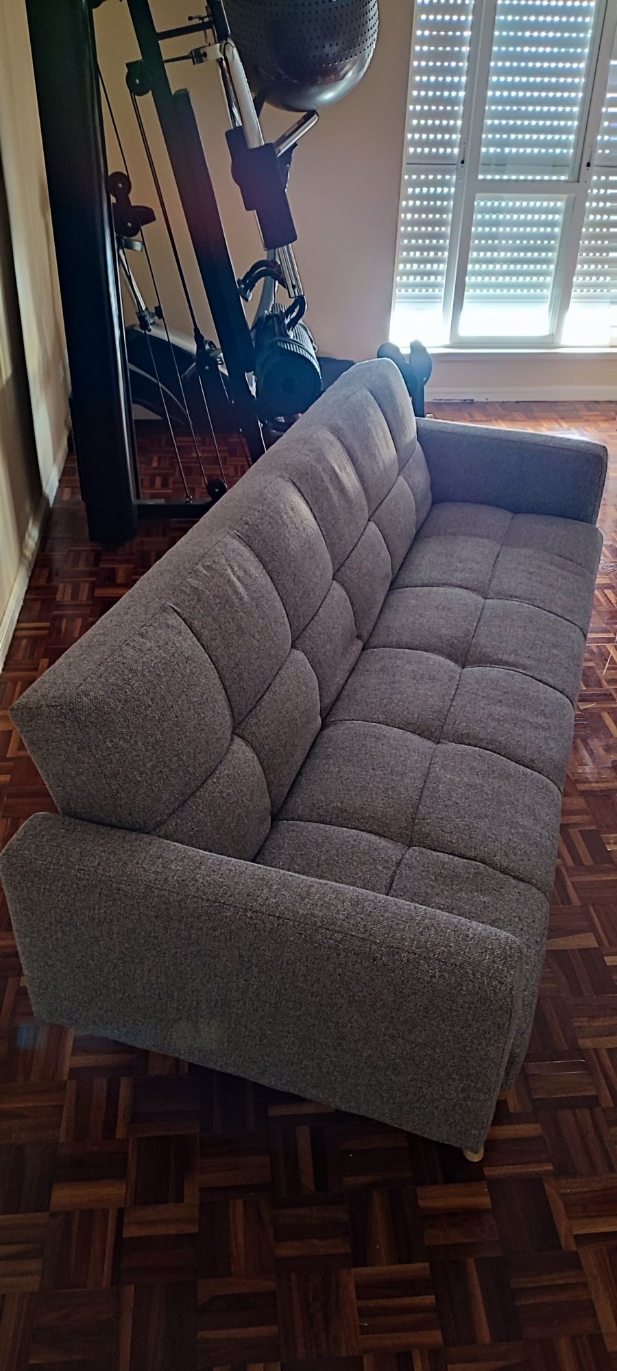 Sofá cama (praticamente novo)
