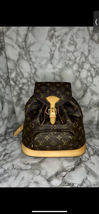 Рюкзак Louis Vuitton Backpack Montsouris MM Monogram Canvas оригинал