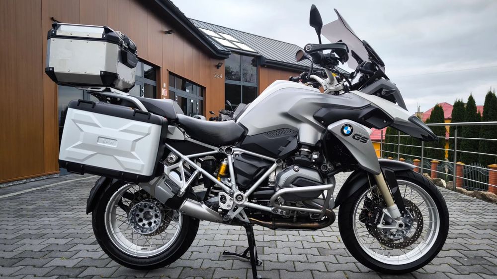 BMW GS 1200 GS 2013 rok ABS ASC ESA LED kufry r 1200 gs LC niski przebieg