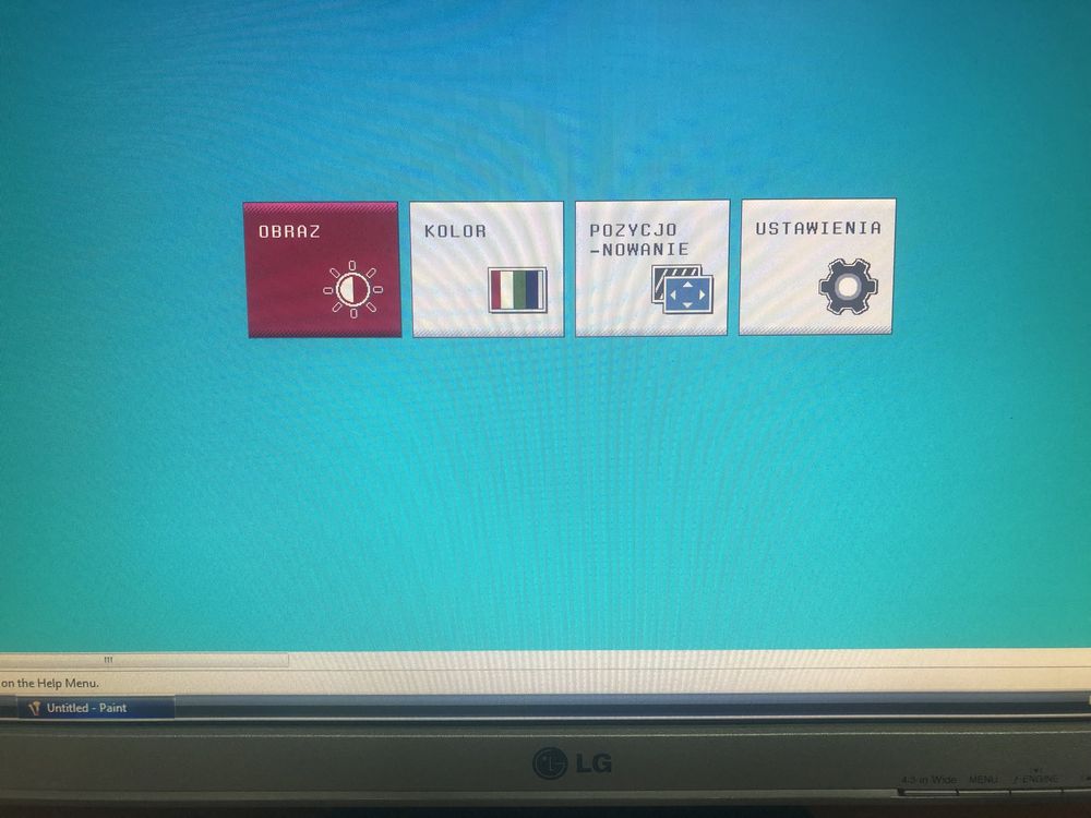 Zestaw dwóch monitorów LCD LG Flatron W1942S