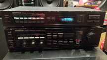 Amplificador vintage Kenwood KA-75 + Tuner KT-54l anos 80
