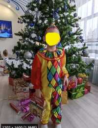 Продам костюм яркого клоуна, размер на 3-5лет
