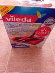 Vassoura elétrica com mopa Vileda