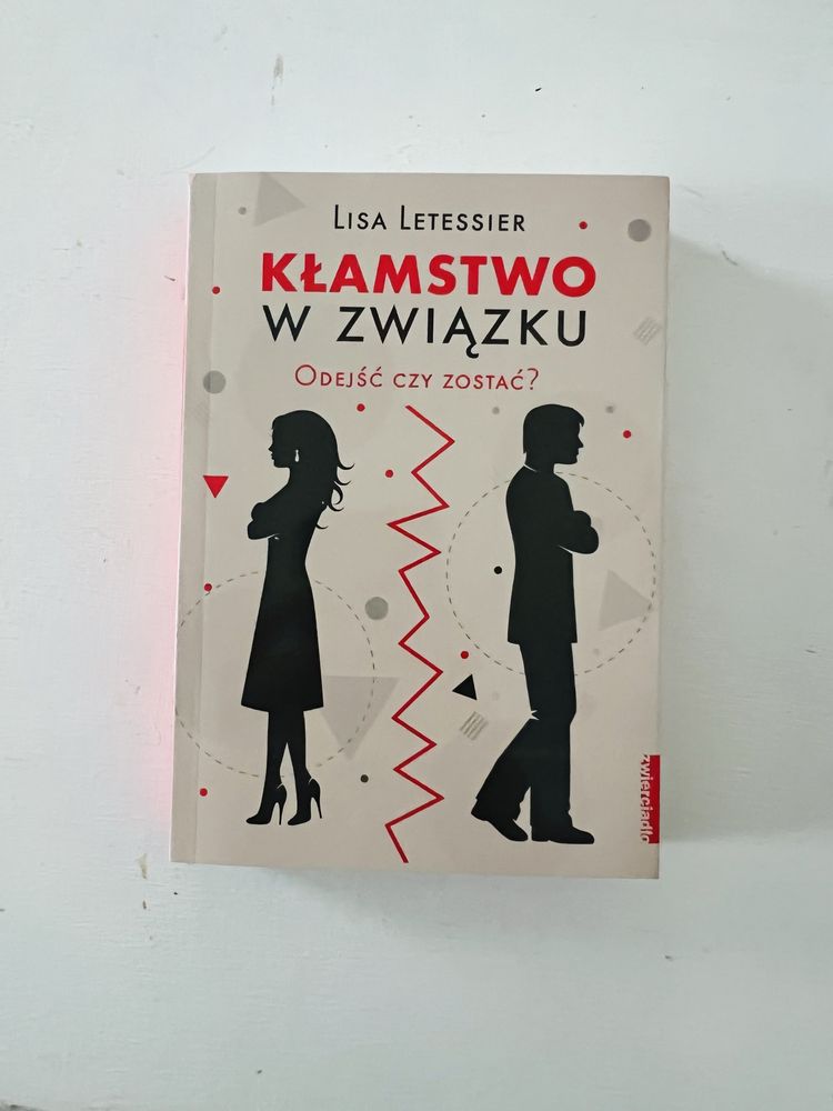 Kłamstwo w związku Odejść czy zostać? Lisa Letessier NOWA książka