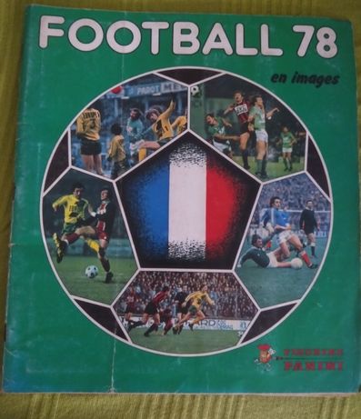 Caderneta de cromos Football 78 (77/78) - Panini (Campeonato francês)
