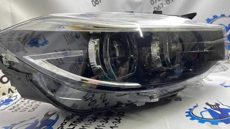 фара правая bmw f34  LCI рестайл лед черная в наличии правая