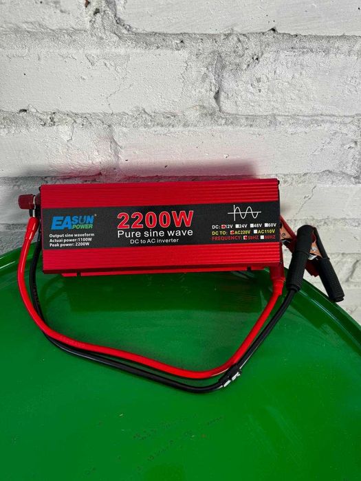 Інвертор Easun 2200W Чиста синусоїда