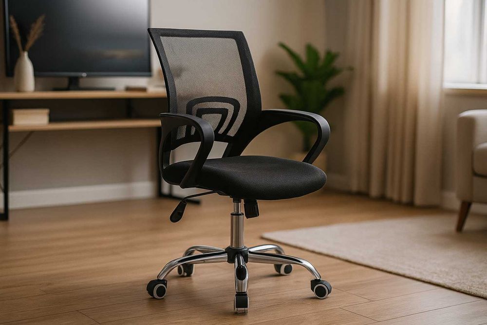 Nowy Fotel Biurowy Krzesło Obrotowe Ergonomiczny do Komputera Biura