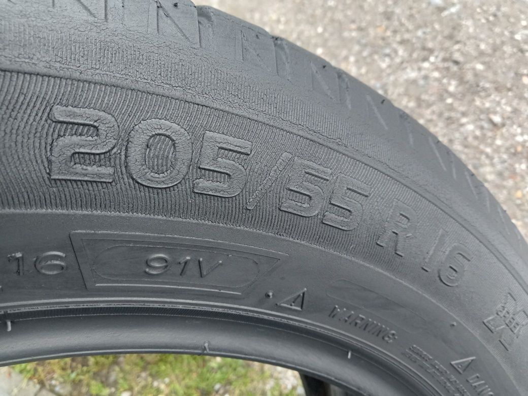 2x Opony Używane Letnie 205/55R16 Michelin