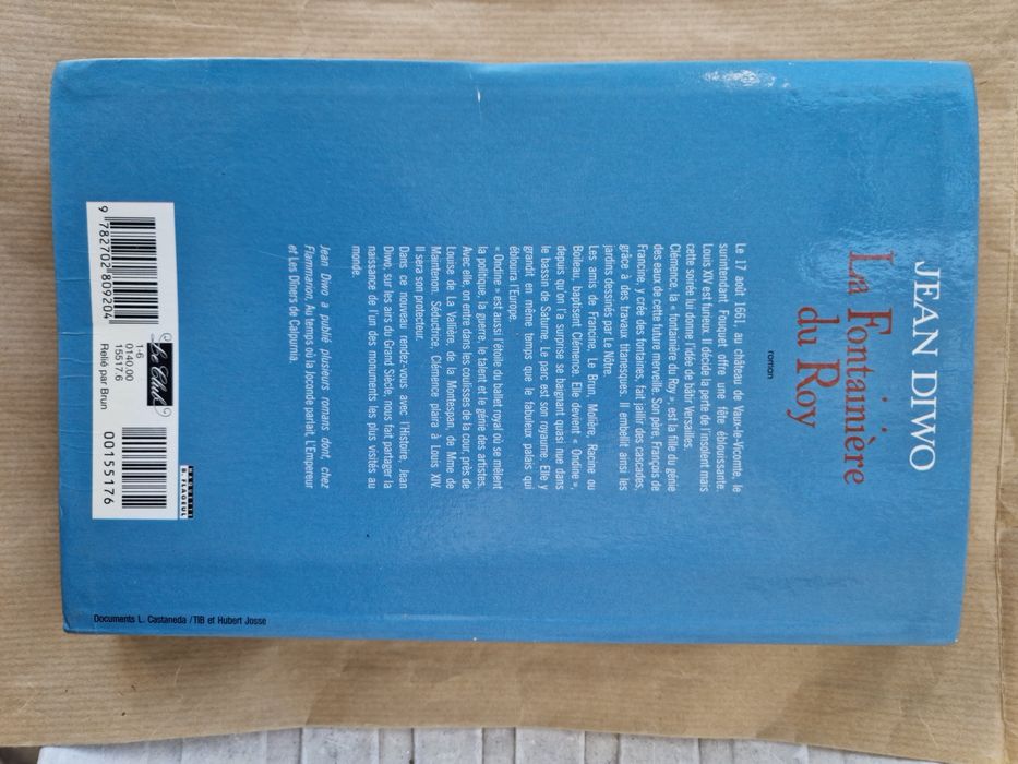Livros antigos em francês