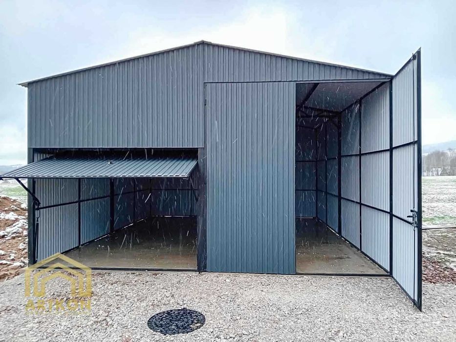 Hale stalowe Magazynowe Hala blaszana stalowa Magazyn blaszany Wiata