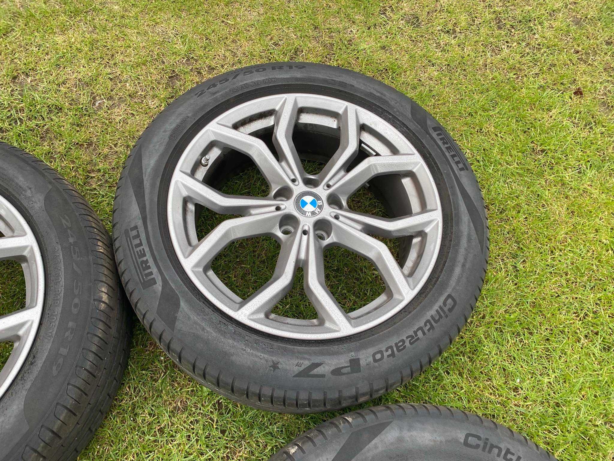 Oryginalne koła letnie 19 cali BMW X3 G01 wzór 694 opony 245/50 R19