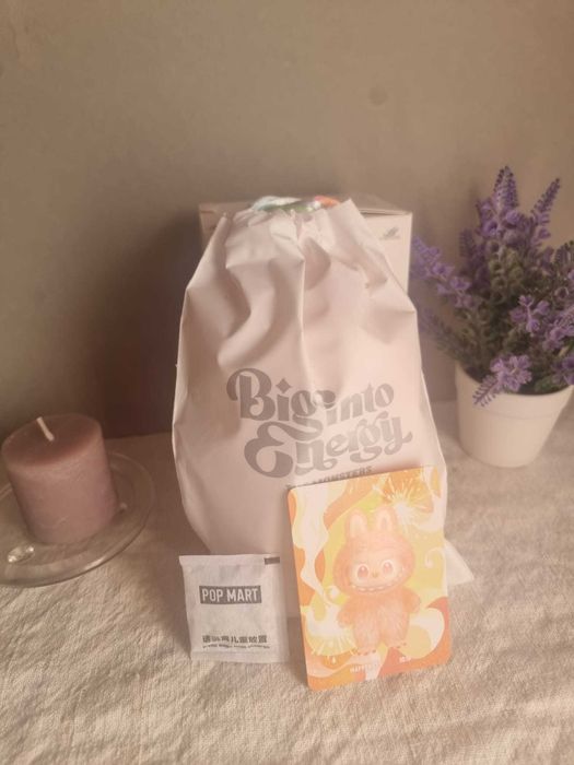 Happiness Labubu - Big into Energy