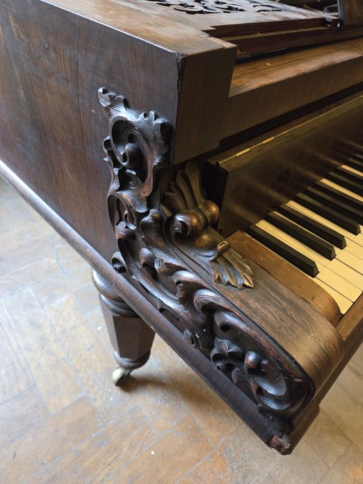 Fortepian pianino Instrument Irmler & Hofbauer Antyk 2x
