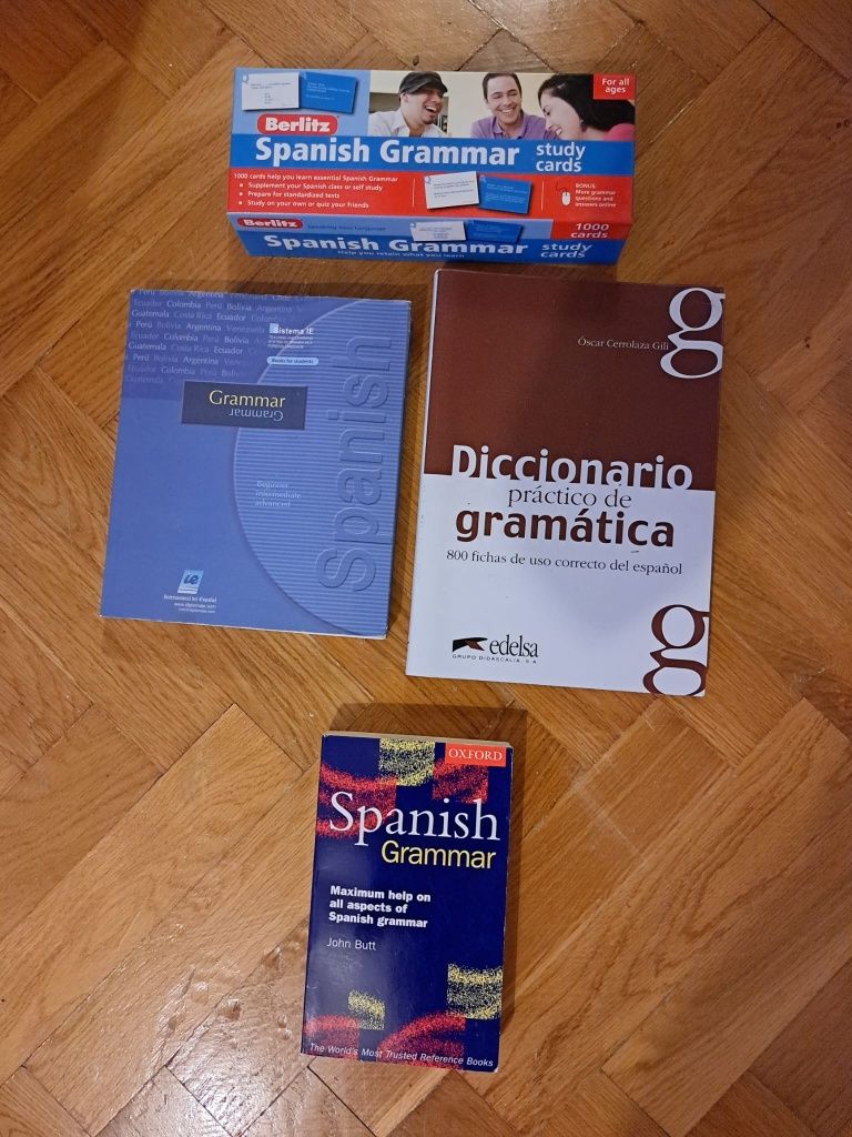 Spanish grammar zestaw