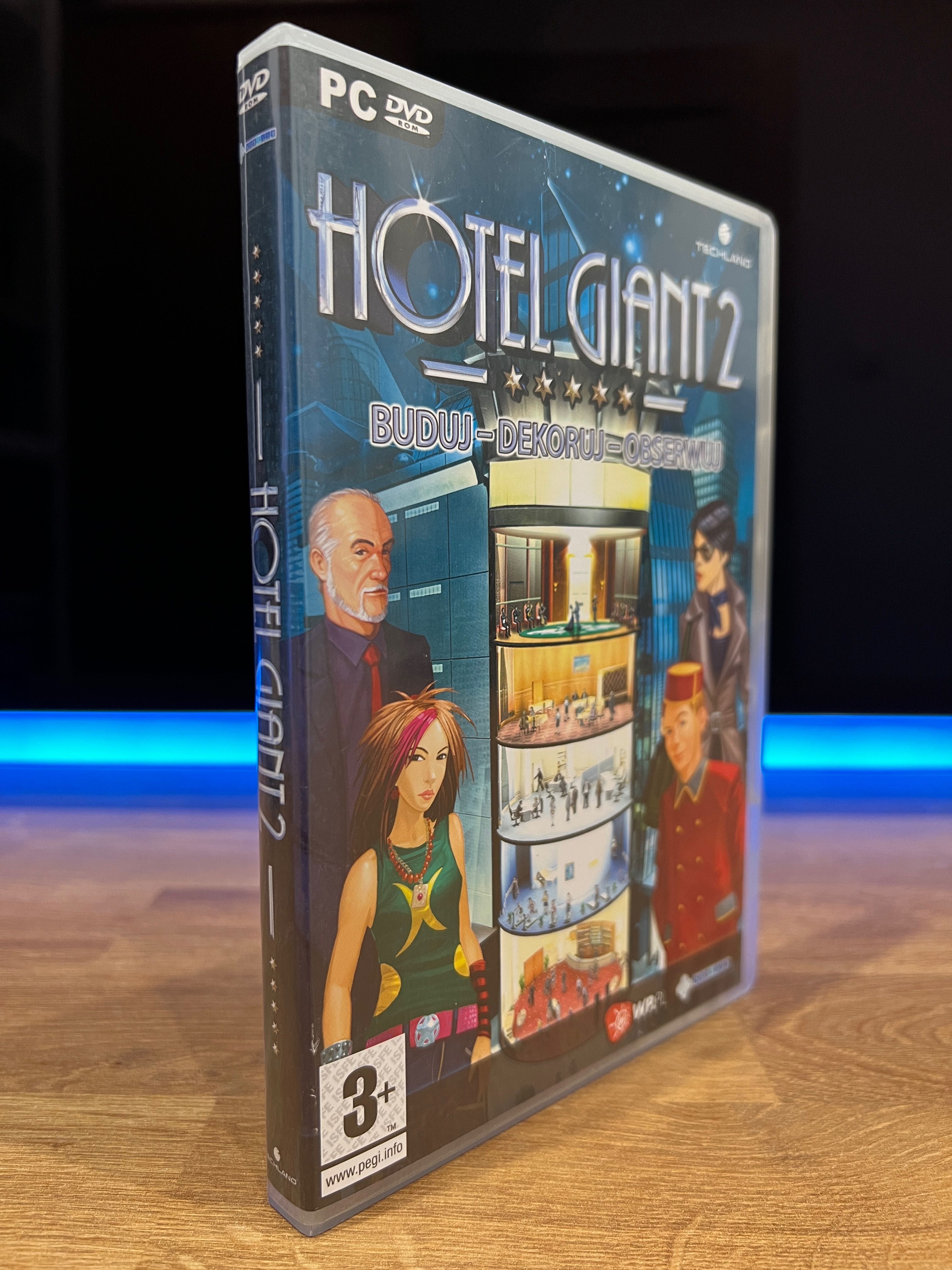 Hotel Giant 2 gra (PC PL 2008) DVD BOX kompletne premierowe wydanie