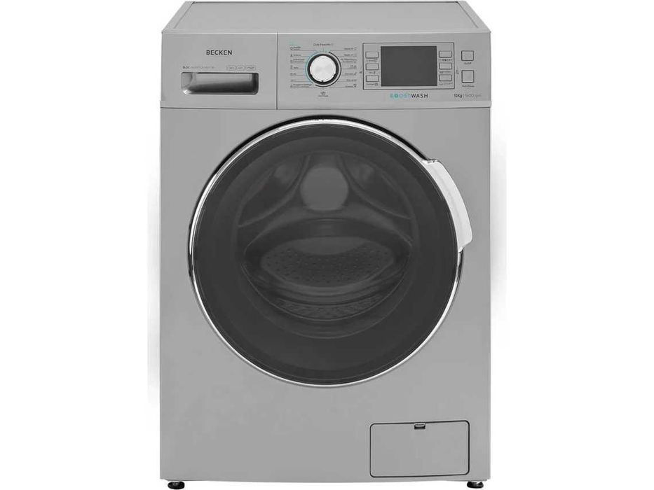 Máquina de Lavar Roupa BECKEN Boostwash (12 kg - 1400 rpm - Inox)