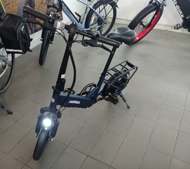 Rower elektryczny mini skladak