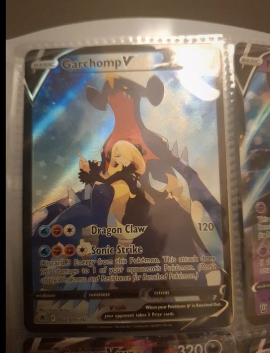 karta Pokémon Garchomp V - TG23/TG30
