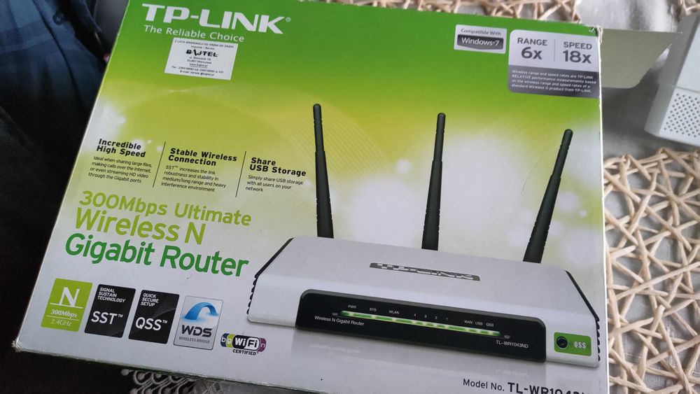 Router Wi-Fi TP-Link TL-WR1043ND