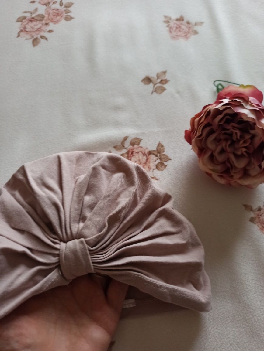 Czapka turban dla dziewczynki rozmiar 68/74 H&m