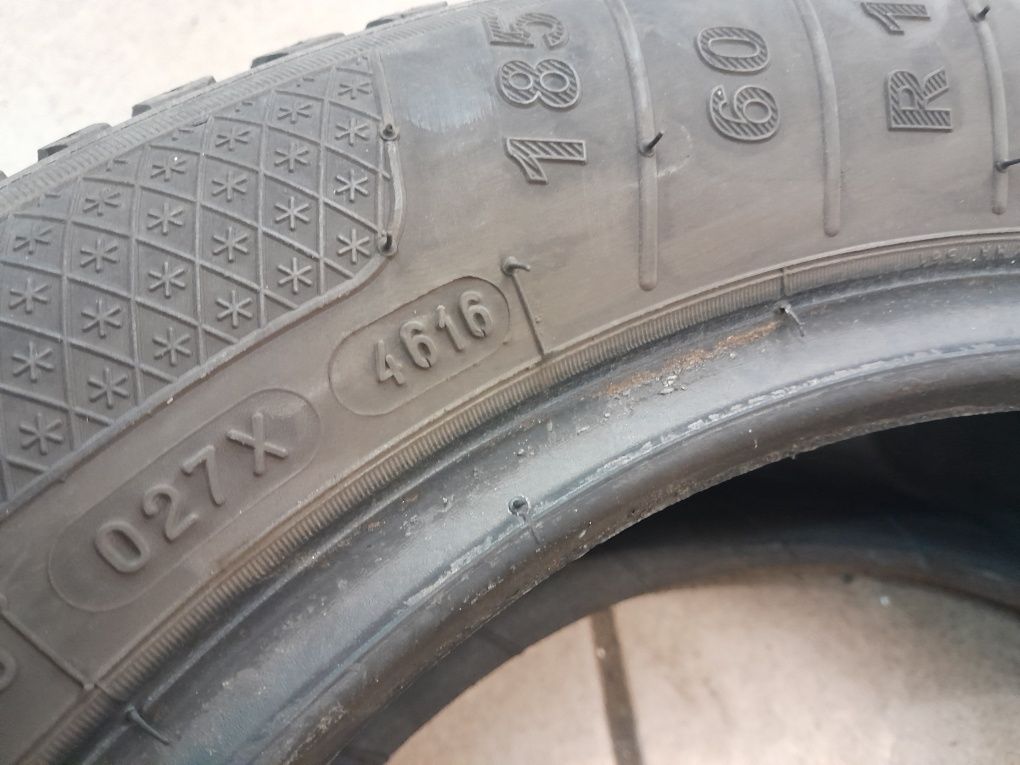 Opona opony 185/60r15 Kleber zima 2 szt para