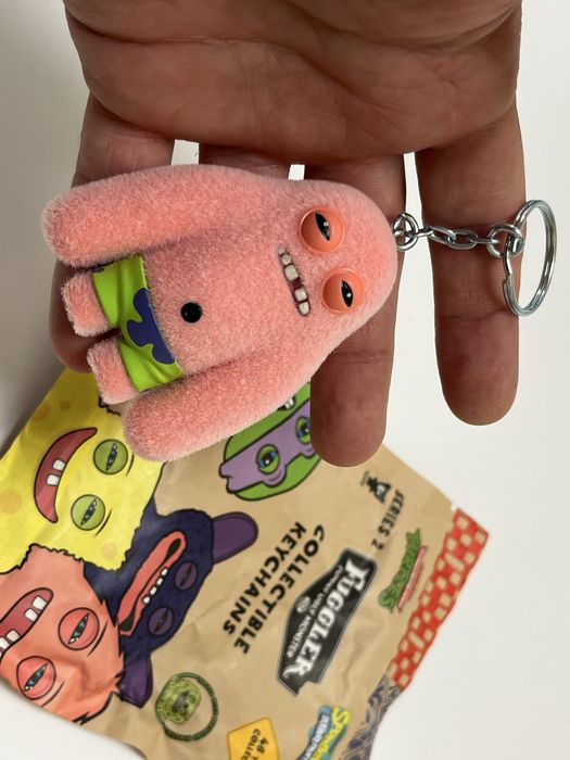 Патрік стар брелок Fuggler SpongeBob Пухнастий Patrick Star волохатий