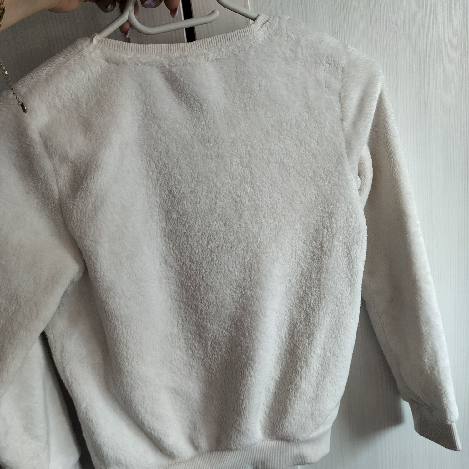 Bluza ocieplana Mikołajka świąteczna polar Minnie Disney 134