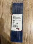 Elektroda wolframowa (WCe20 szara) 2.4 × 175 mm ABICOR BINZEL 10szt